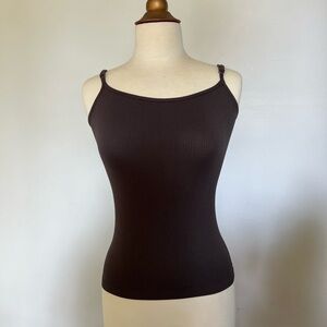 SKIMS Dark Brown Camisole Top